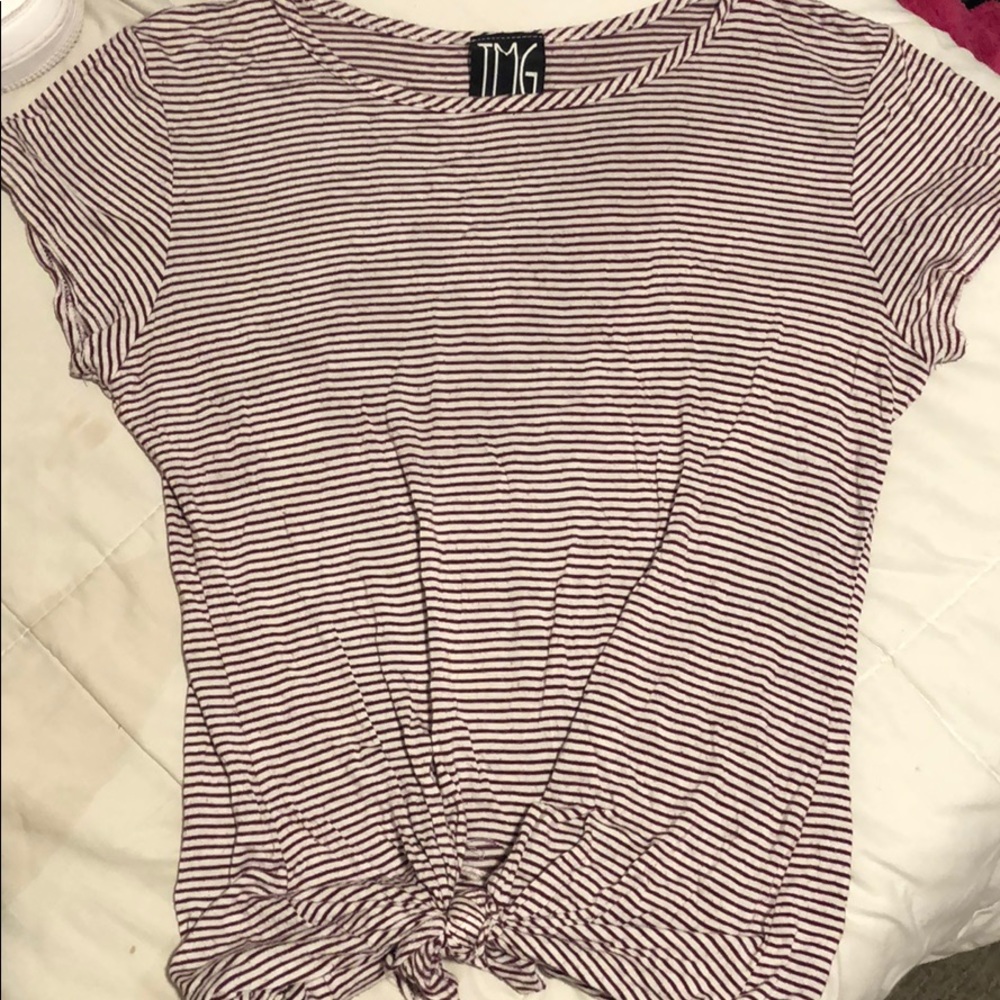 Cropped shirt